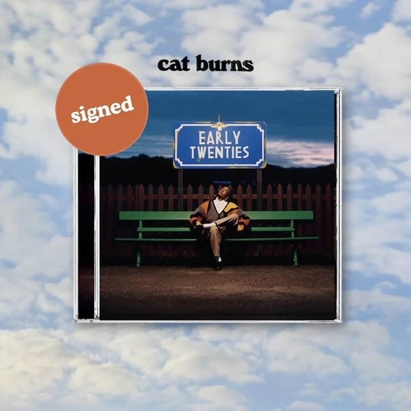 Cat Burns - early twenties Limited Signed Insert CD - RCA - Image 1
