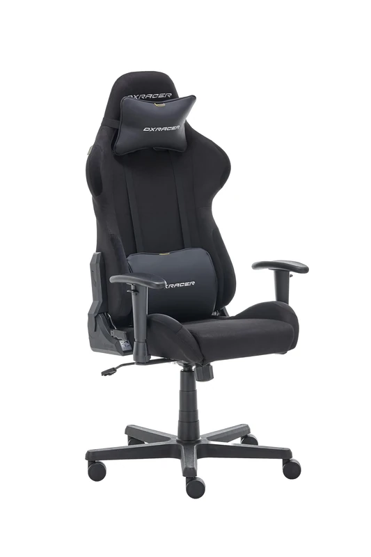 Robas Lund DX Racer 2.2 Gaming Chair, Fabric Cover, Black, B/H/T: ca. 65/121-131/65 cm