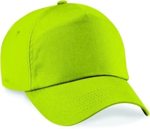 Integriti UK Plain Baseball Cap 10+ Colours Mens Ladies Hat Summer Adjustable Apple Green