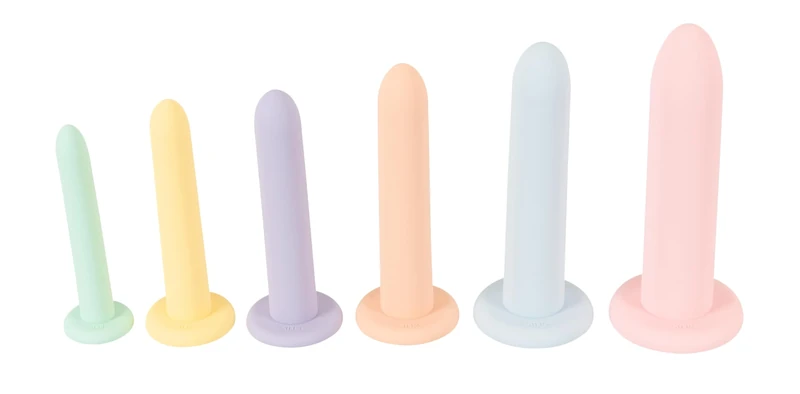 You2Toys Six in a Row Dildo Set Pastel 1.8/3.7 cm