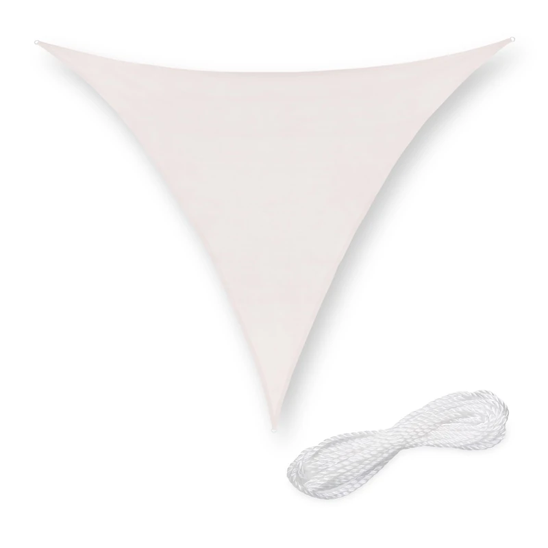 Relaxdays Triangular Sun Sail Shade - 2x2x2m HDPE Awning