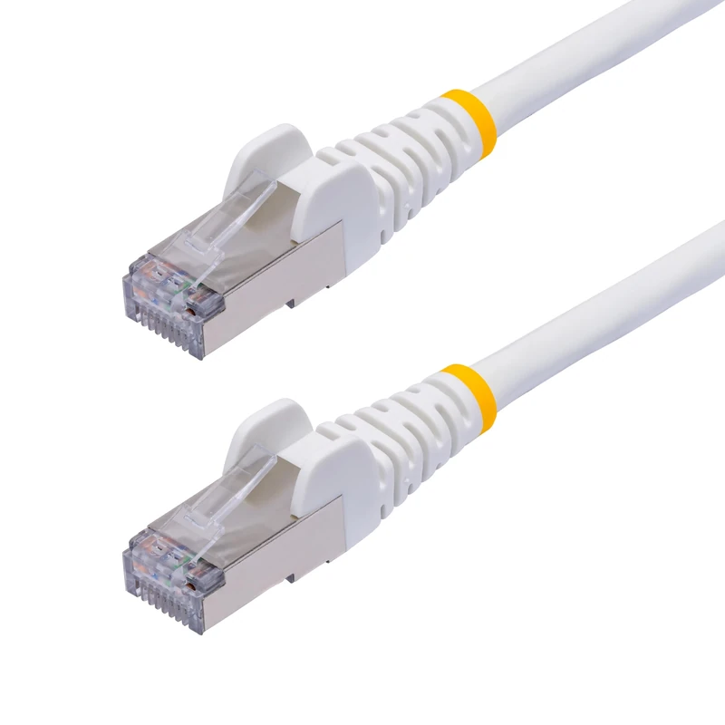 StarTech.com 10m White CAT8 Ethernet Cable, Snagless RJ45, 25G/40G, 2000MHz, 100W PoE++, S/FTP, 26AWG Pure Bare Copper, LSZH