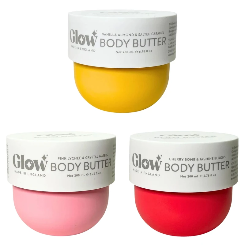 Nourishing Body Butter 200ml - Firming Moisturizer for Supple & Smooth Skin (Mixed Bundle)