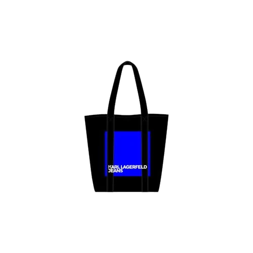 KARL LAGERFELD JEANS, Women's, Canvas Tote, Black, One size