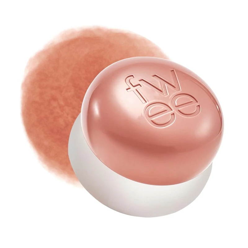 fwee Blurry Pudding Pot | Airbrushed Blush & Lip, Buildable Pigment, Long-lasting, Lightweight, Easy to Blend, Natural Soft Matte Finish - Be (Brownish Nude) | 5 g - Image 1