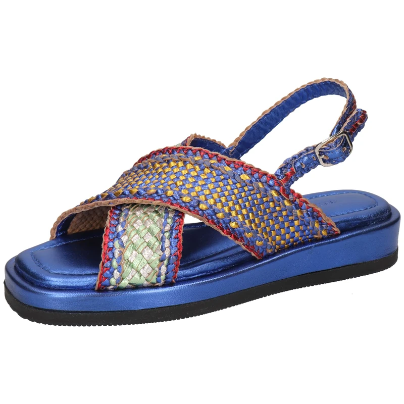 Melvin & Hamilton Women's Vim 1 Sandal, Multicolored, 7.5 UK