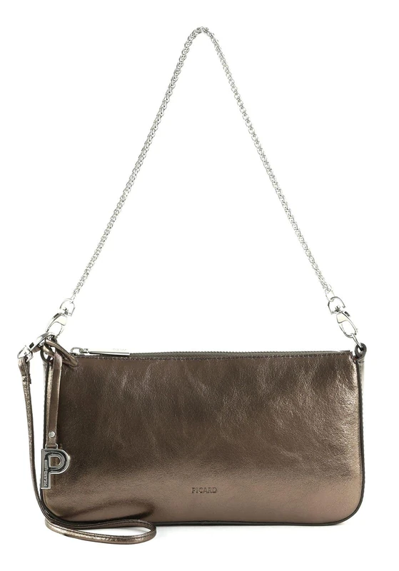 Picard Auguri 5528 Evening Bag, Antique Silver, Standard Size, Handbags