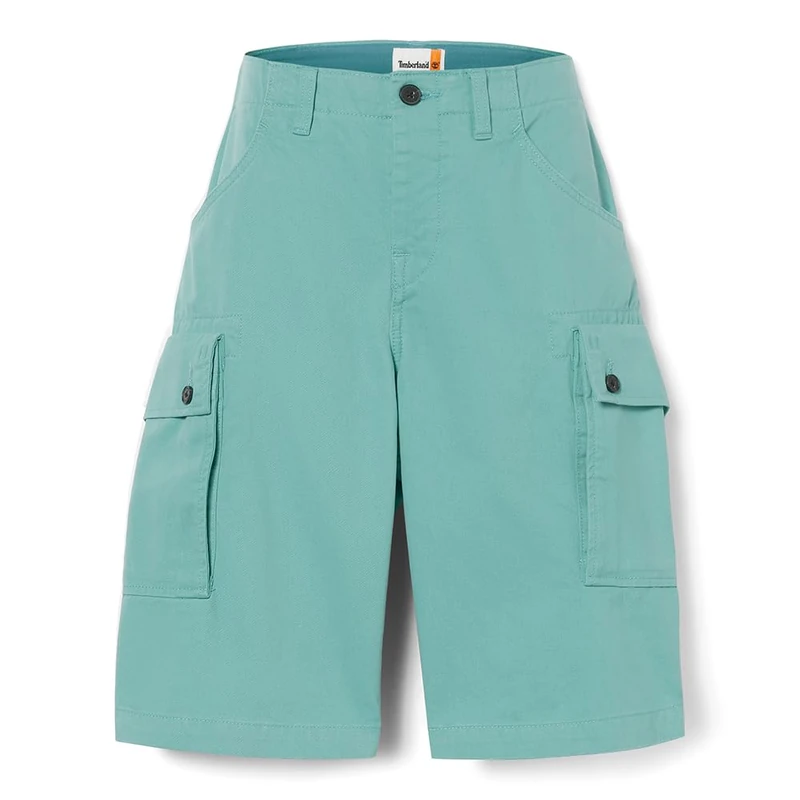Timberland Twill Cargo Short Shorts for Men, Sea Pine, 35W - Image 1