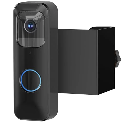 Doorbell Mount, Anti-Theft Video Doorbell for No-Drill Mounting Bracket, Accessories for Houses Apartments Rentals
