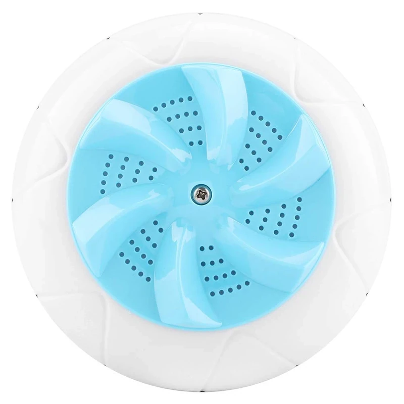 Portable Washing Machine, Mini Ultrasonic Dishwasher Usb Sink Washing Machine Lazy Laundry Turbine Washer for Hankies Underwear, for Home Travel Business Camping RV Trip (Blue)