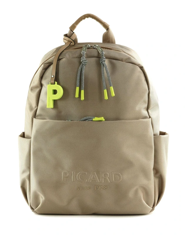 Picard Lucky One 32444U9081 Women's Backpack Nylon Sand 11.5 x 27 x 31 cm, Sand, Backpacks