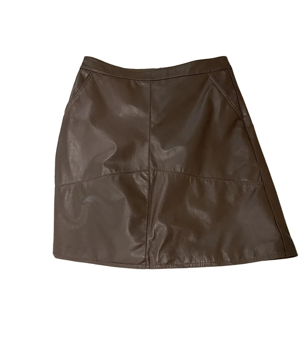 Dvbfufv Ladies High Waist Mini Skirts Women Fashion Korean Leather Skirts