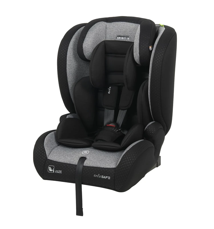Enfasafe Spirit iX i-Size R129 High Back Booster car seat with ISOFIX & Top Tether, Forward Facing 76 – 150cm, Approx. 15 Months to 12 Years