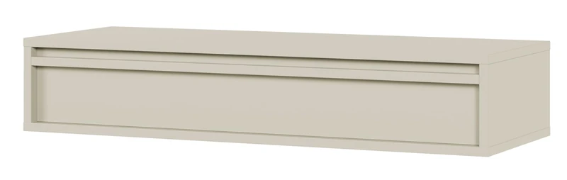 Selsey Evo Table Console, Engineered Wood, Greège, 90 cm Width