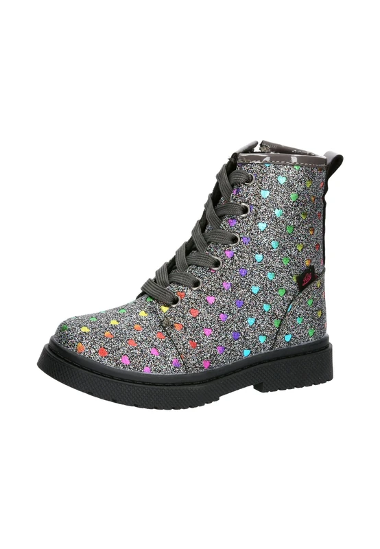 Lico Girls Isalie Fashion Boots, Silver multi-coloured, 11.5 UK Child