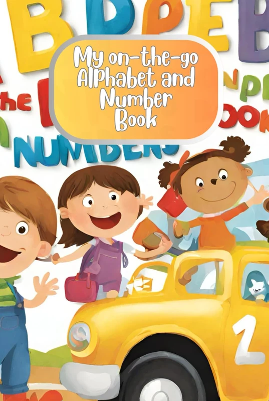 My on-the-go Alphabet and Number Book (On-the-go Hardcover Children’s Colouring and Activity Books)