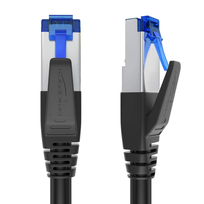 KabelDirekt – Cat 7 Network Cable – 10x1m 10Gbps