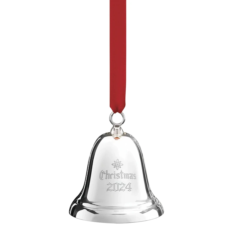 Reed & Barton 895953 2024 40th Annual Christmas Tree Bell, Ornaments
