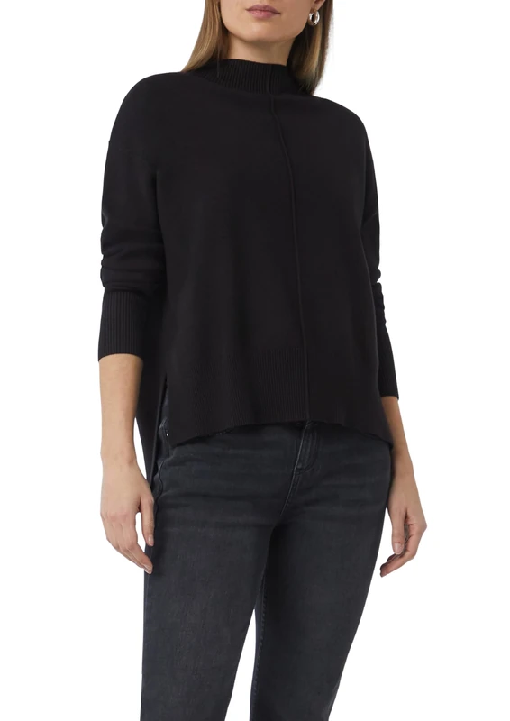 comma Women's Jumper, Black, 8