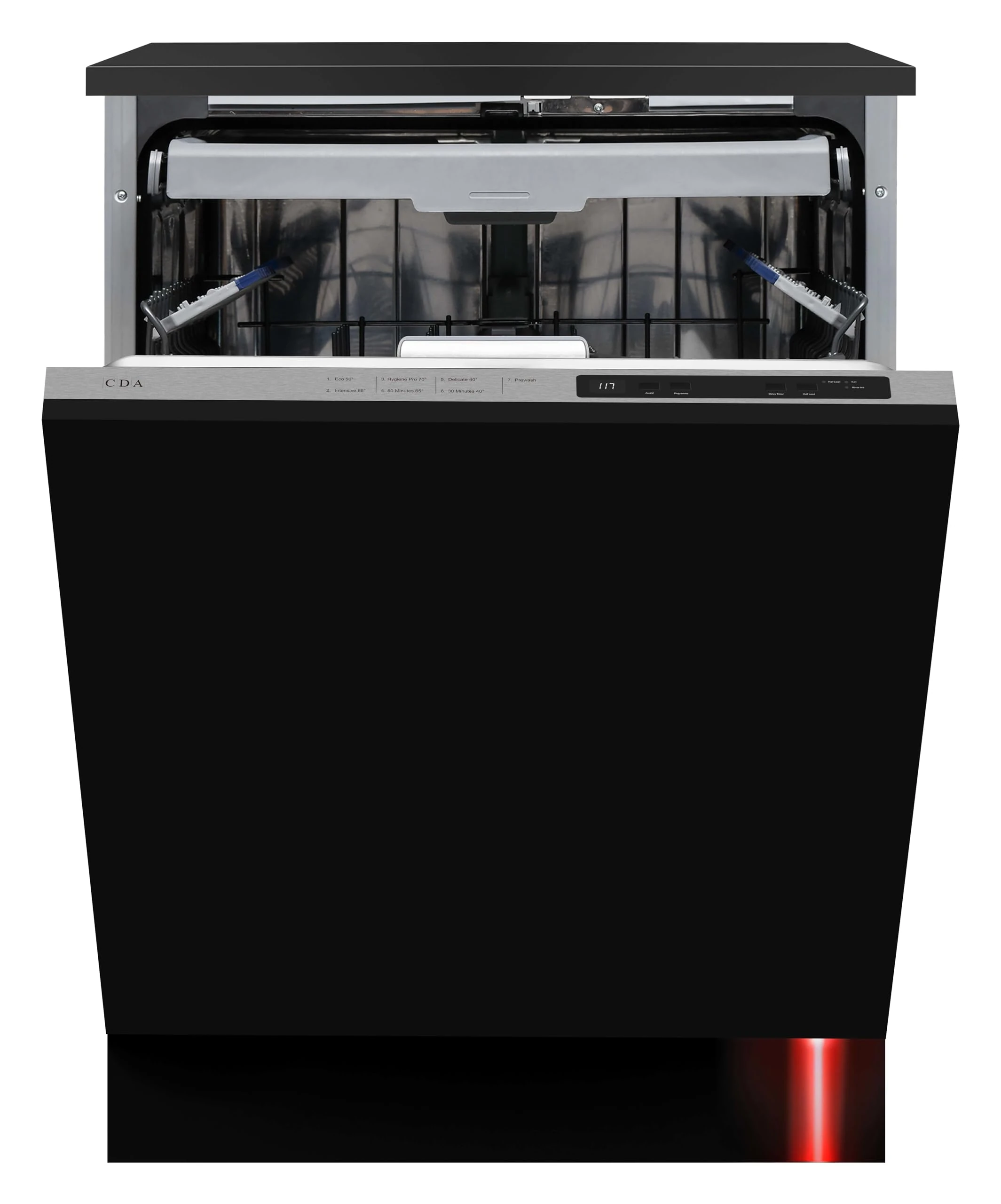 CDA CDI6210_SS CDA CDI6210, Fully built-in, Full size (60 cm), Black, Grey, Standard (80-85 cm), Black