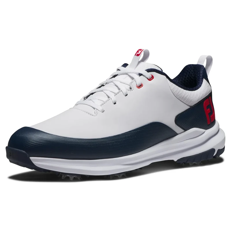 FootJoy FJ Tour Rival White/Navy/Red, 12 UK Medium