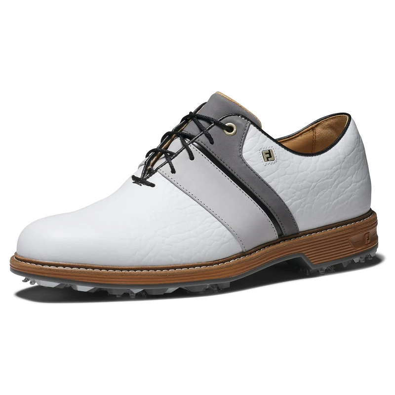 FootJoy Men's Premiere Series Packard Field LX, White/Grey/Blac, 10.5 UK