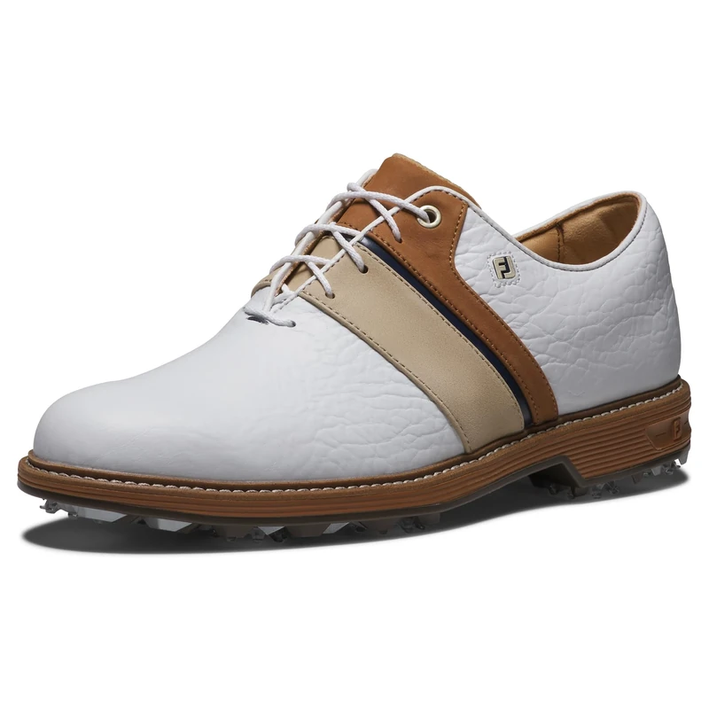 FootJoy Men's Premiere Series Packard LX, White/Navy/White, 10.5 UK Medium