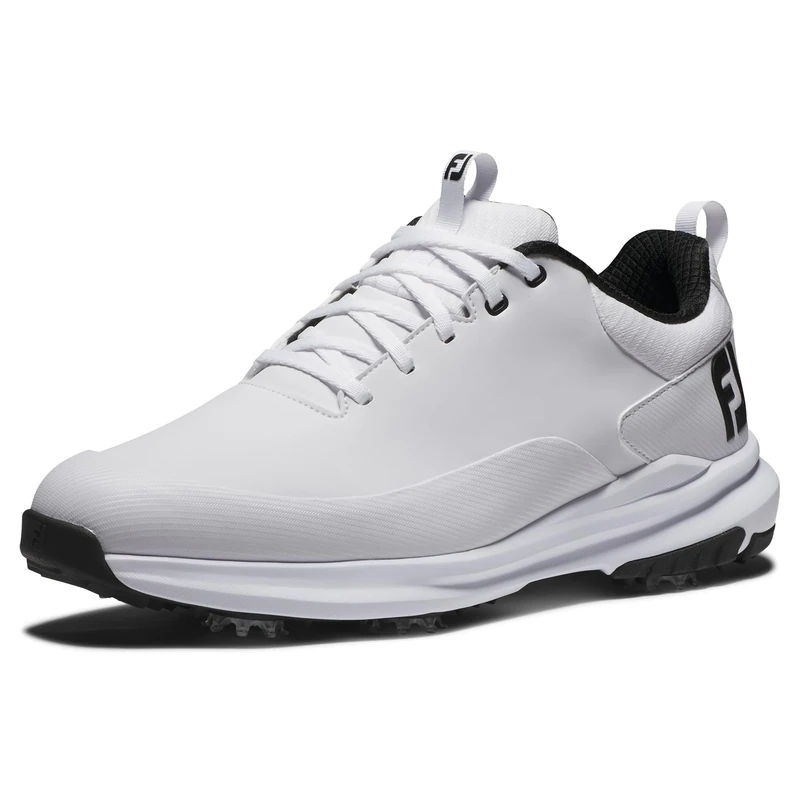 FootJoy FJ Tour Rival White/White/Black, 8.5 UK Medium