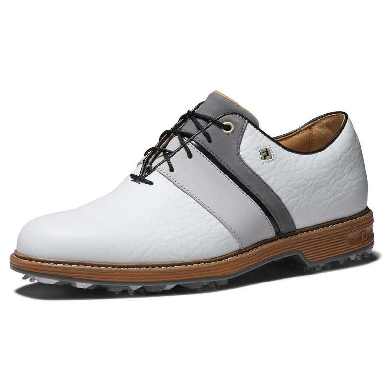 FootJoy Women's Fuel Golf Shoe, White/Black/Grey, 4.5 UK Wide - Image 1