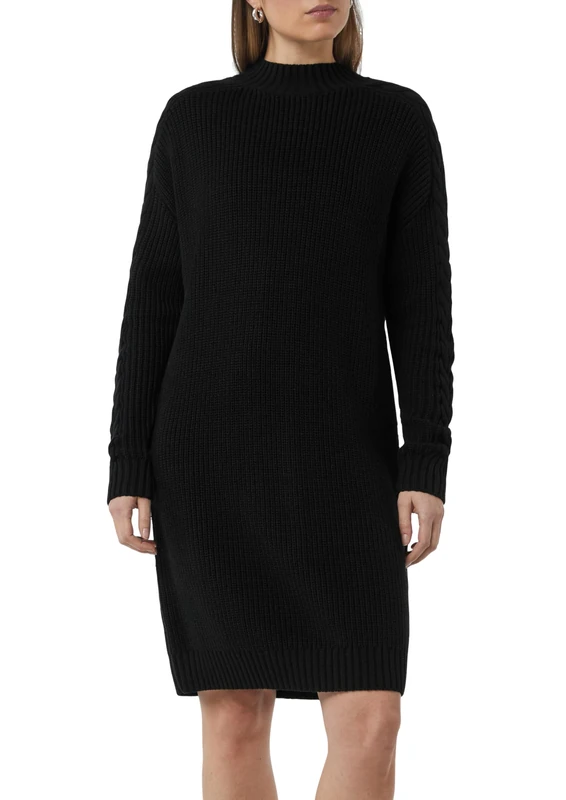 Comma Women's Dress, Black, L