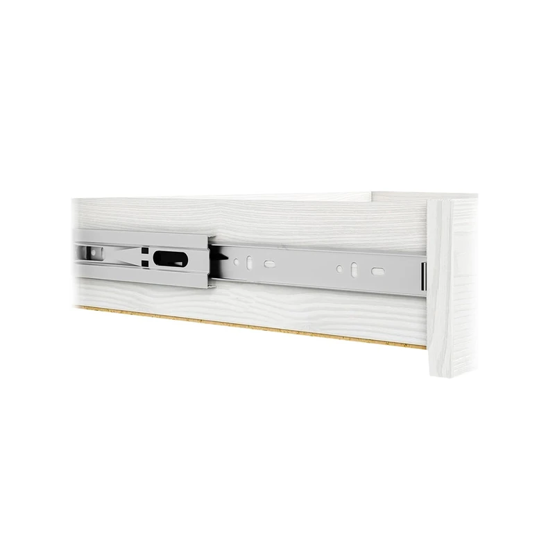 Set of 5 Drawer Tracks with Soft Closing 50 x 45 cm - Linear Ball Runners for Drawers with Total Extraction - Capacity 35 kg - Image 1