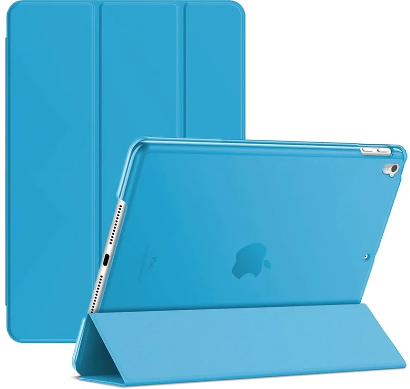 Smart Case For iPad 9th Generation 2021/8th Generation 2020/7th Gen 2019, iPad 10.2 Inch, iPad 9/iPad 8/ iPad 7 Generation Case Cover, Slim Shell Stand Case Cover. (Light Blue)