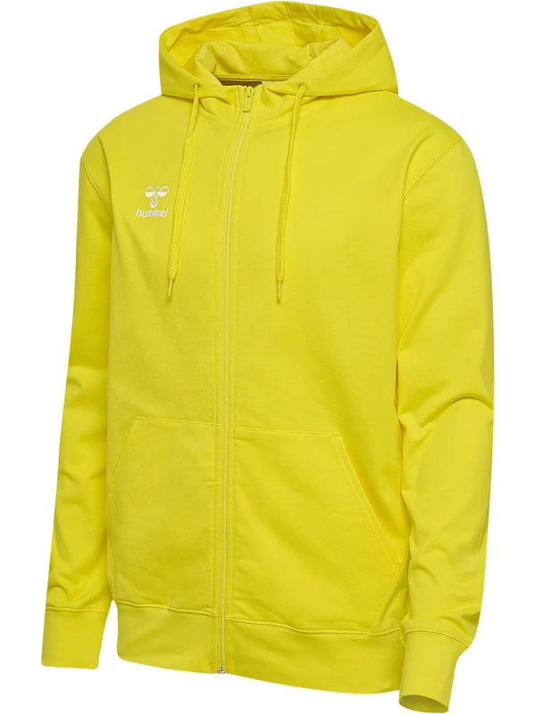hummel Hmlgo Men's Zip Jacket - Blazing Yellow