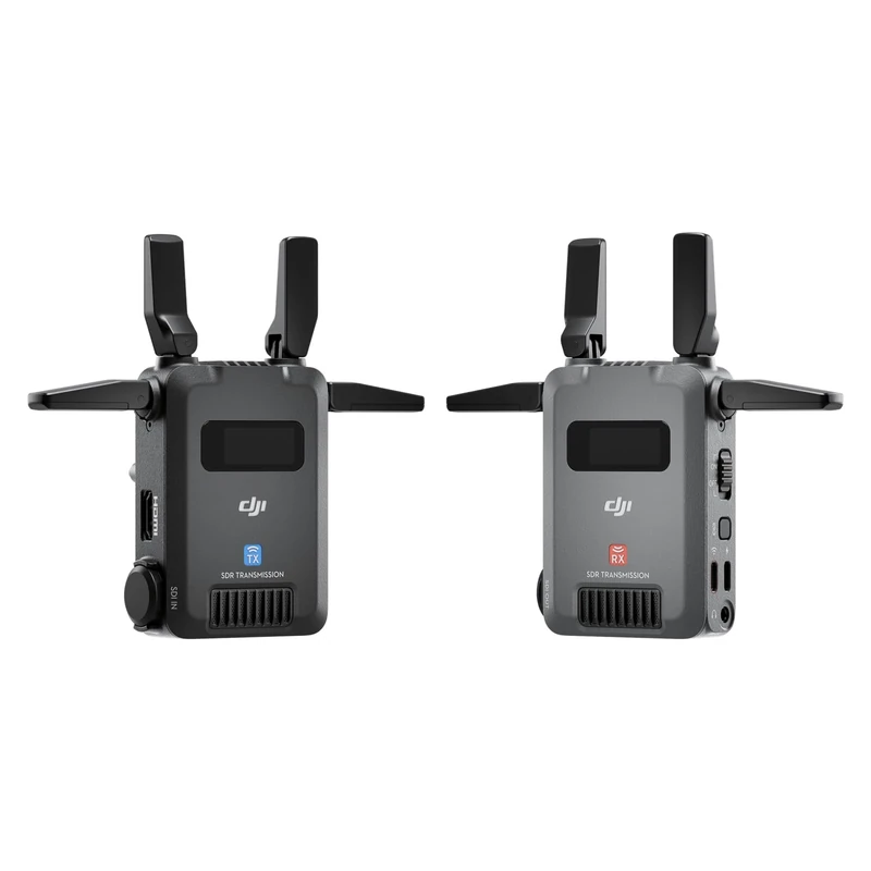 DJI SDR Transmission Combo, 3 km/10,000 ft 1080p/60fps SDR Wireless Video Transmission, Transmitter & Receiver, Stable & Anti-Interference, Strong Penetration, High Bitrate, USB-C Monitoring