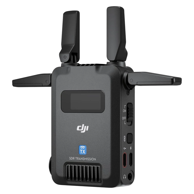 DJI SDR Transmission Transmitter, 3 km/10,000 ft 1080p/60fps SDR Wireless Video Transmission, TX Only, Stable & Anti-Interference, Strong Penetration, High Bitrate, USB-C Monitoring
