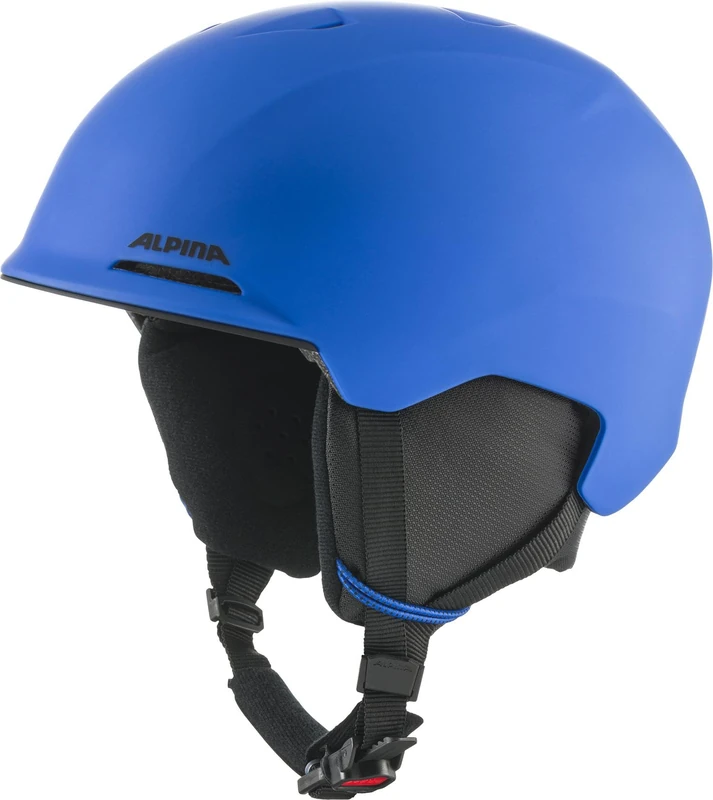 Alpina Unisex Youth BRIX JR Ski Helmet, Royal Blue Matt, 51-55