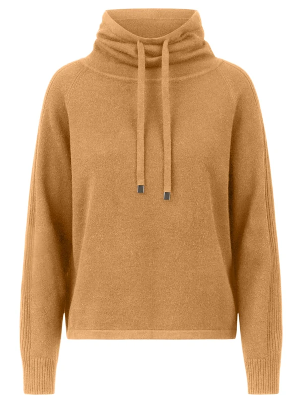 ApartFashion Women's Pullover Sweater, Cognac, 10-12'