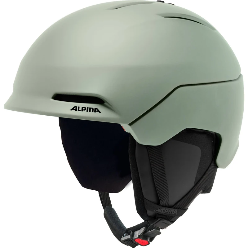 Alpina Unisex – Adult NAX Ski Helmet, Willow-Green Matt, 55-59