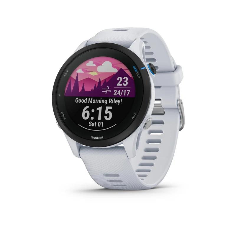 Garmin Forerunner 255 Music GPS Smartwatch - Whitestone