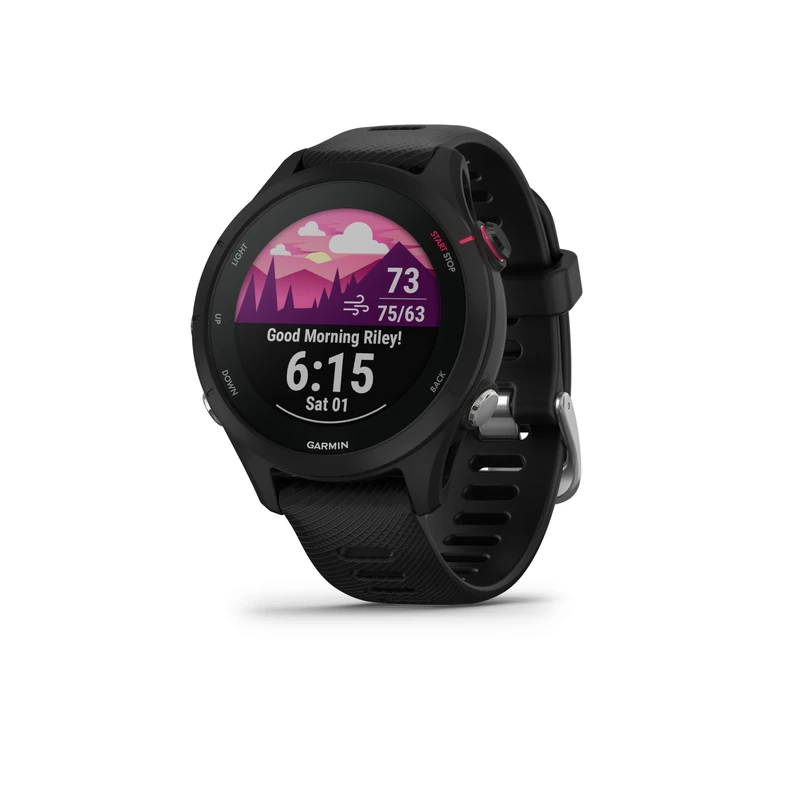 Garmin [Renewed Forerunner 255S Smaller Easy to Use Lightweight GPS Running Smartwatch, Music Storage, Advanced Training and Recovery Insights, Up to 14 days Battery Life, Black(Renewed)