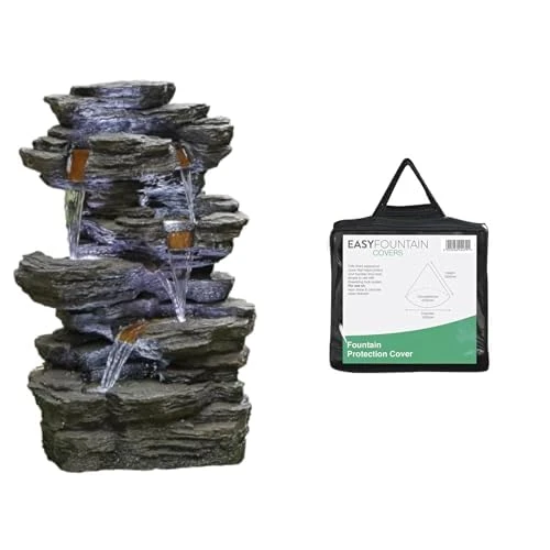 Easy Fountain Hinoki Springs inc LEDs