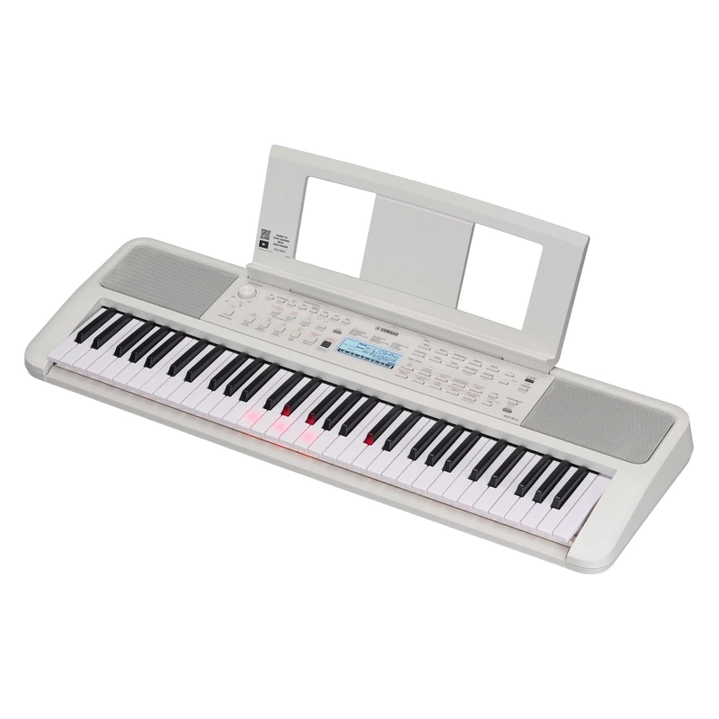Yamaha EZ-310 Portable Keyboard for Beginners, Convenient Light Guide Function and 61 Touch-Sensitive Keys with 48-Note Polyphony, Includes 2 Online Lessons with Yamaha Music School Teacher