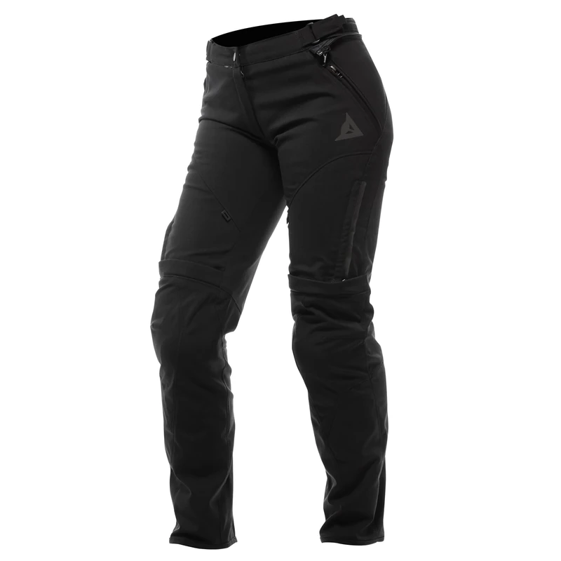 Dainese - Drake 2 Air Tex Pants Wmn, Fabric Motorcycle Trousers, Stretch, with Protections, Women, Black/Black, 44