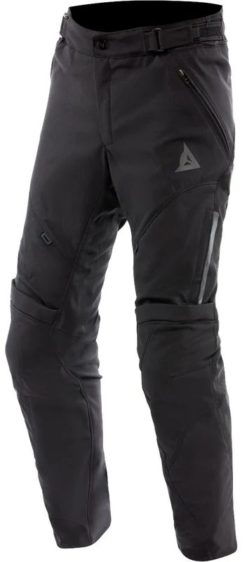 Dainese - Drake 2 Air Tex Pants, Fabric Motorcycle Trousers, Stretch, with Protections, Men, Black/Black, 62