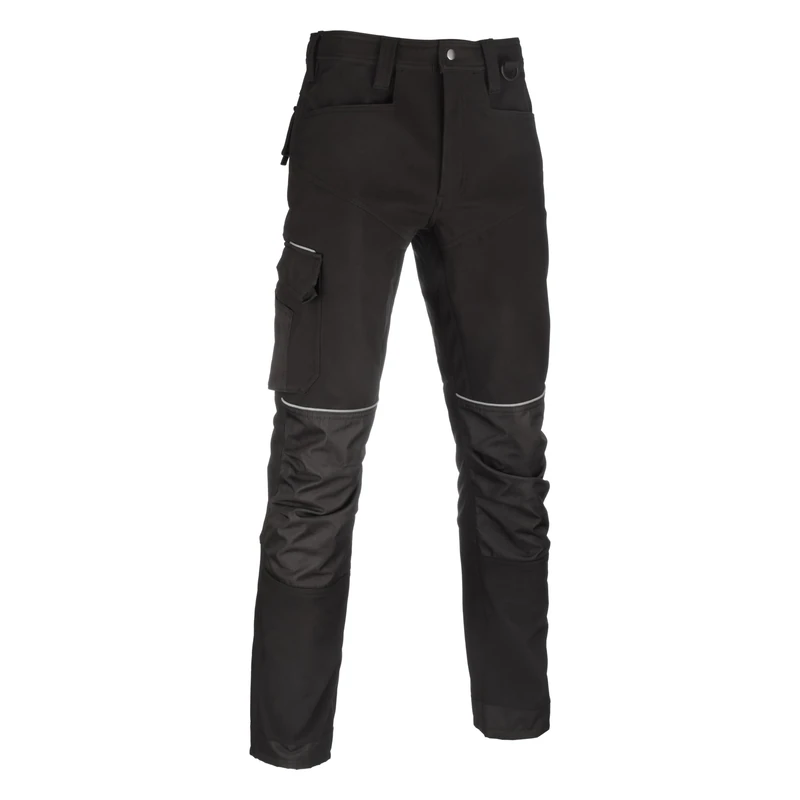 beeswift Mens Tornio Lined Trousers Work Utility Pants, Black, 34 Tall UK
