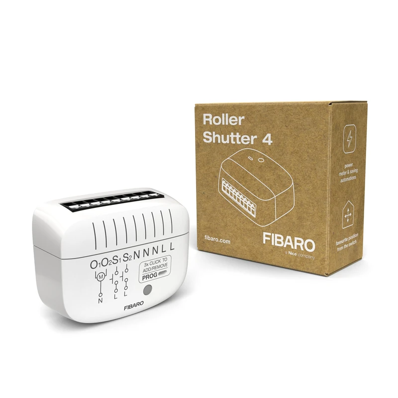 FIBARO Roller Shutter 4 / Smart control for roller shutters, blinds, awnings and pergolas - Image 1