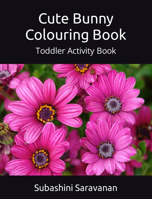 Cute Bunny Colouring Book: Toddler Activity Book