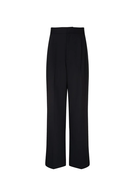 Seidensticker Studio Unisex Trousers, Black, L - Image 1
