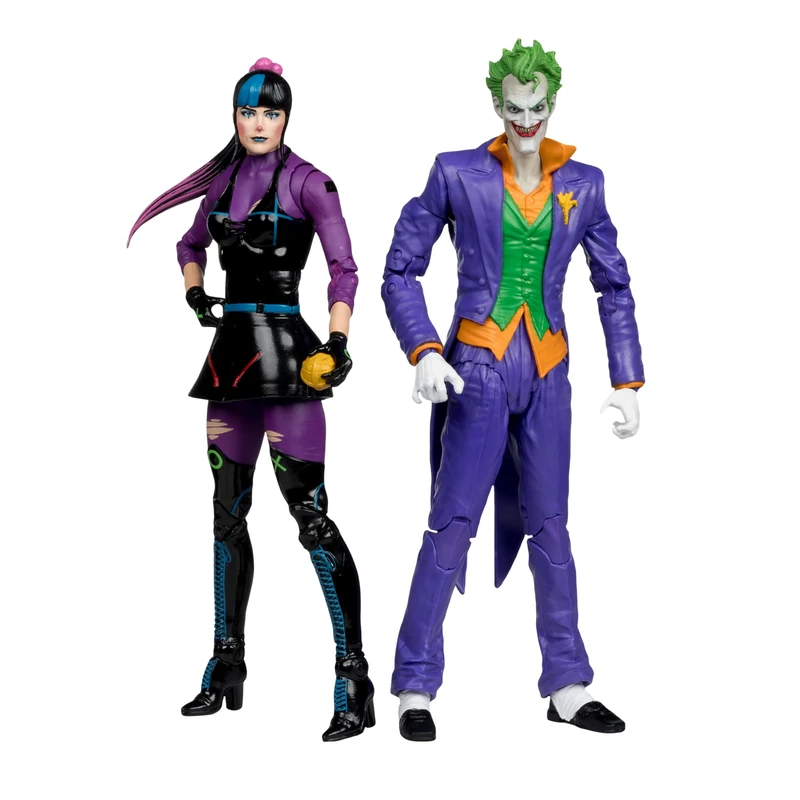 McFarlane DC Multiverse The Joker & Punchline 7" Action Figure 2pk Toys