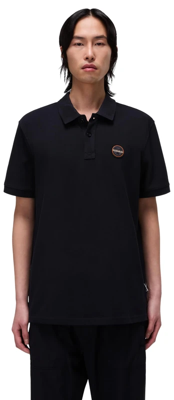 Napapijri Epy Short Sleeve Polo Shirt Black